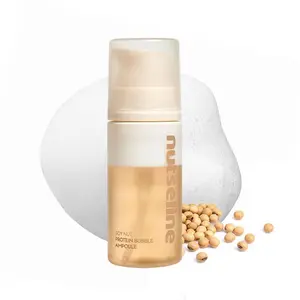 [Nutseline] Soy Nut Protein Bubble Ampoule Intensive Hydration Glow Serum Niacinamide Hyaluronic Acid Firming Dry Sensitive Skin Elasticity Boost Daily Treatment Korean Skincare 90ml