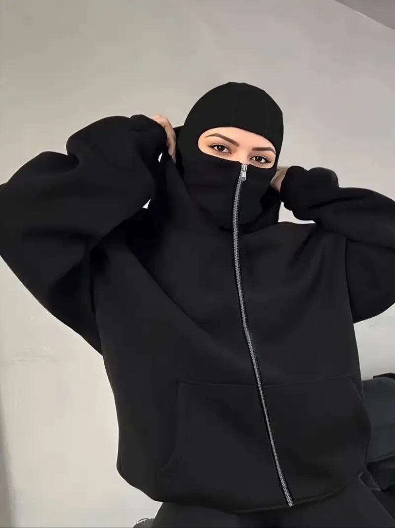 balaclava hoodie - TikTok Shop