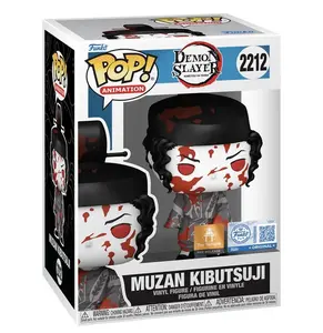 Funko Demon Slayer-Muzan Kibutsuji-#2212-Toy Temple Exclusive-PR Sticker