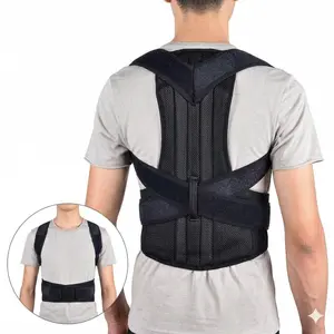 Breathable Back Posture Support Brace, Comfort-Fit Brace for Men & Women, Daily Slouching Support