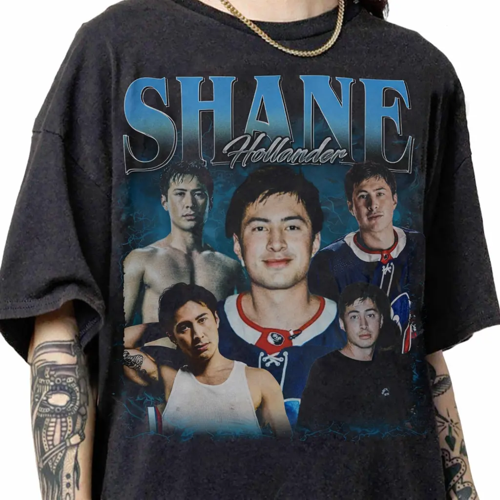 Vintage 90s Graphic Style Shane Hollander T-shirt Gift For Fan