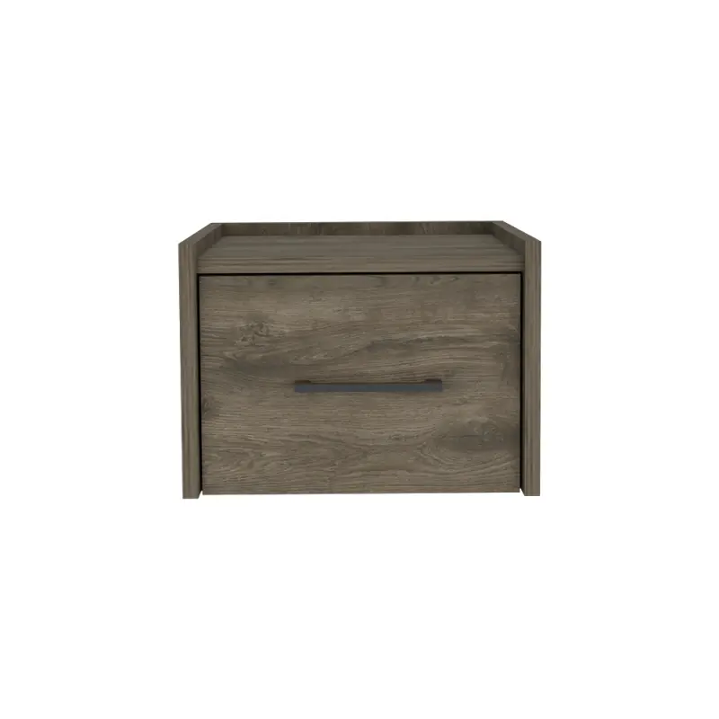 Floating Nightstand Calion Bedroom Dark Brown