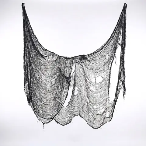 Cloth, Black Thickened Rovings Net, Cloth Netting, DIY Spooky Halloween Cloth For Haunted House Hanging Decor Garden Party Decoration Garden Decorations Party Decoration Supplies