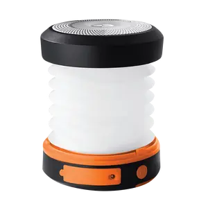 ToughTested Solar Lantern & Phone Charger, 65 Lumen Collapsible Light