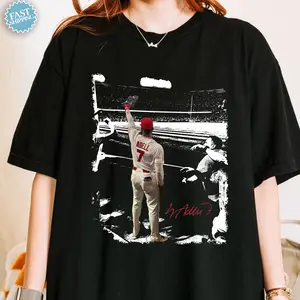Jo Adell robs 3 home runs , Vintage Style Baseball Player Graphic Tee , Unisex t-shirt