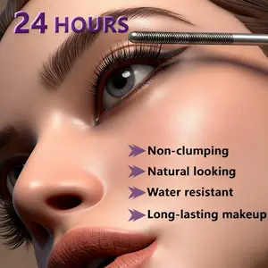 Tubing Mascara with Peptide, Extra-Bold Buildable Lifted Length & Volume, Smudge-Proof Longwear, Easy-To-Remove, Vegan & Cruelty-Free, Voluminous Mascara, Volumizing Mascara, Lengthening Mascara