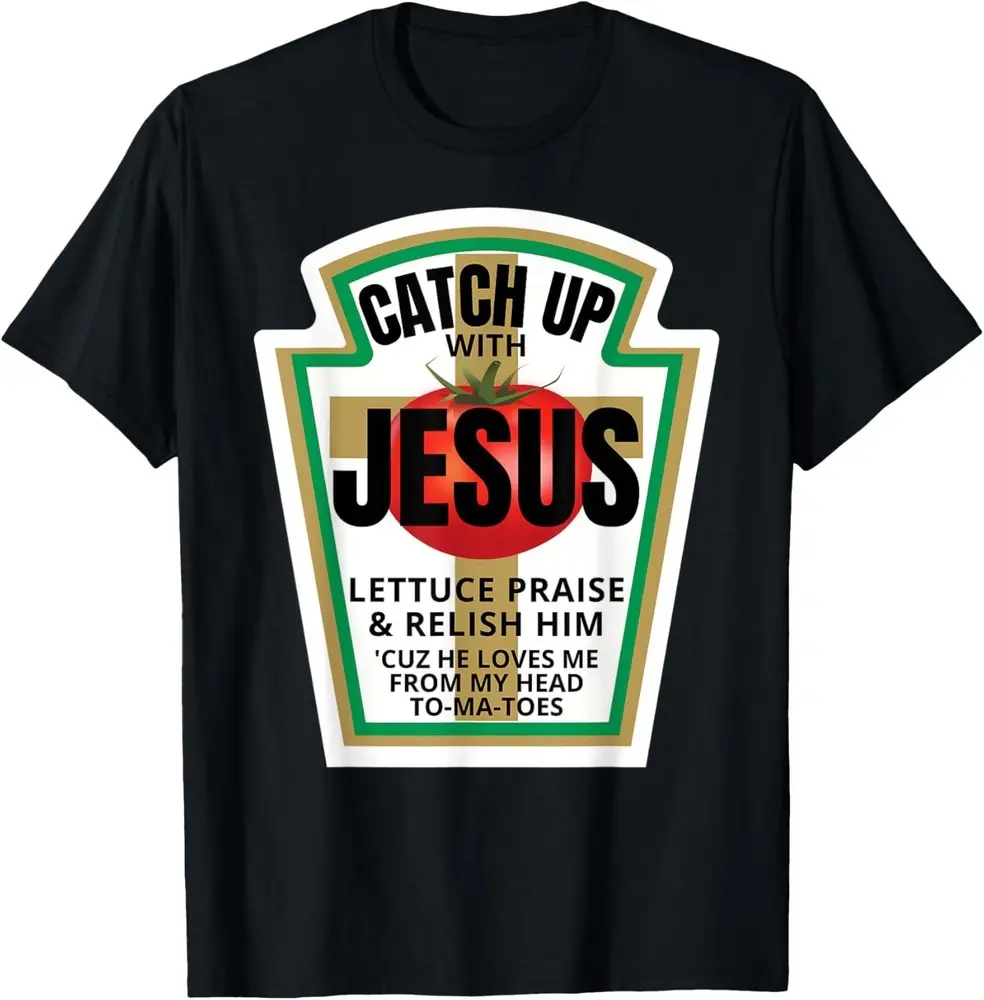Funny Jesus Food Pun T-Shirt - Religious Humor Graphic Tee