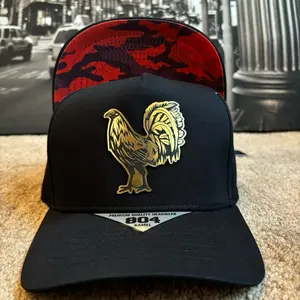 Gallo Hats black SnapBack  Rooster caps adjustable