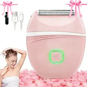 New Women's Rechargeable Pain-Free Shaver Multi-Function Hair Removal Device, Washable Blade, Waterproof Home Use, Perfect Valentine's Gift