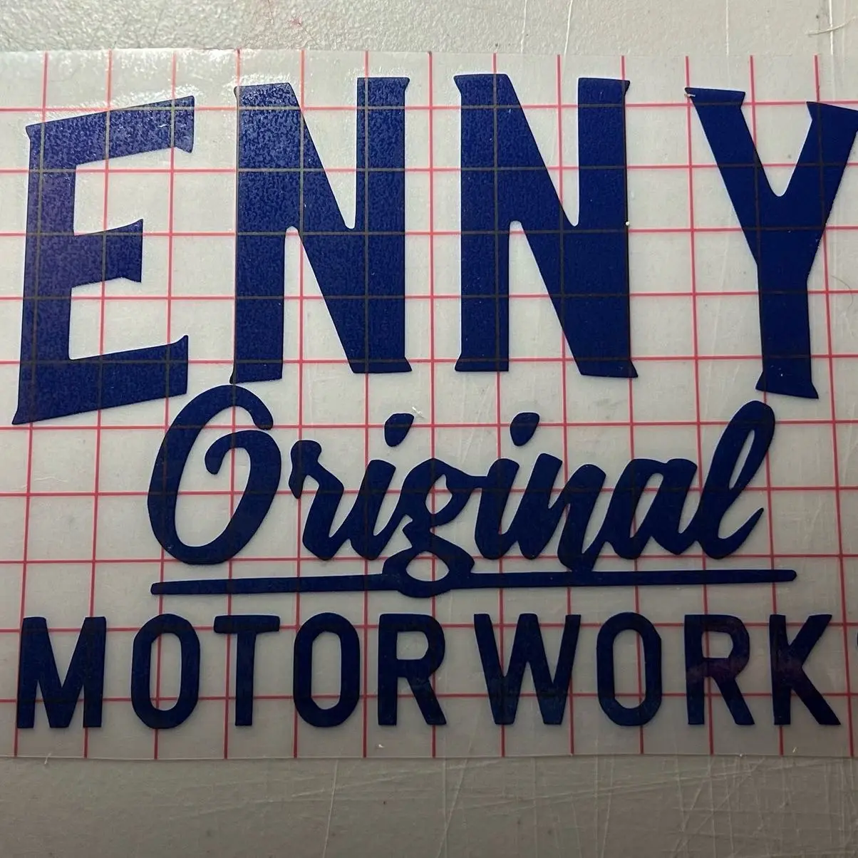 Benny's Motorworks Car Decal, Versatile Truck Exterior Sticker Accessory