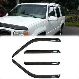 Window Visor for 1992-2000 Chevrolet/GMC C/K1500/2500/3500 Crew Cab, 1995-2000 Tahoe/Yukon, 1999-2000 Escalade/Yukon Denali WeatherShield/Rain Visor