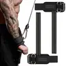 Manueklear New Adjustable Lifting Wrist Straps with D-Ring, Non-Slip Wrist Support Workout Wristbands for Men and Women, Fitness Exercise Accessories
