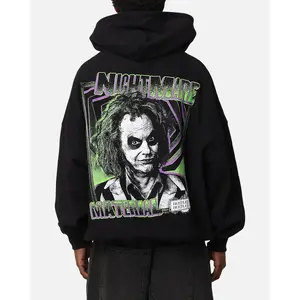73Studio X Beetlejuice Beetlejuice 2 Premium Vintage Hoodie Black