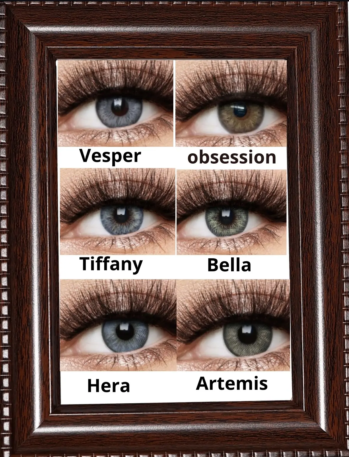 Home Decor Frame with Artemis, Amber, Fog Fantasy, Sandy, and BlueDream Hybrid Brown Options