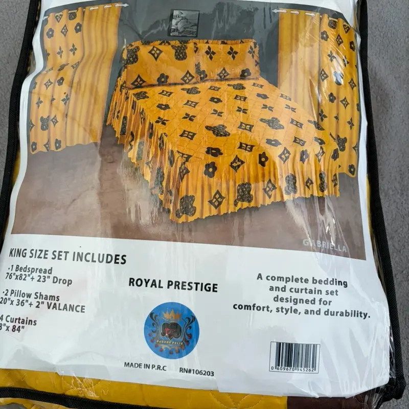 7 PIECE LUXURIOUS PREWASHED PREAD SET