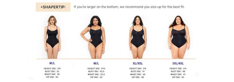 Shapellx Seamless Comfy Body Tummy Control Crotch Hook-and-Eye Closure Design Bodysuit  For Woman Shapewear Womenswear Buy One Get One Free breast Covers