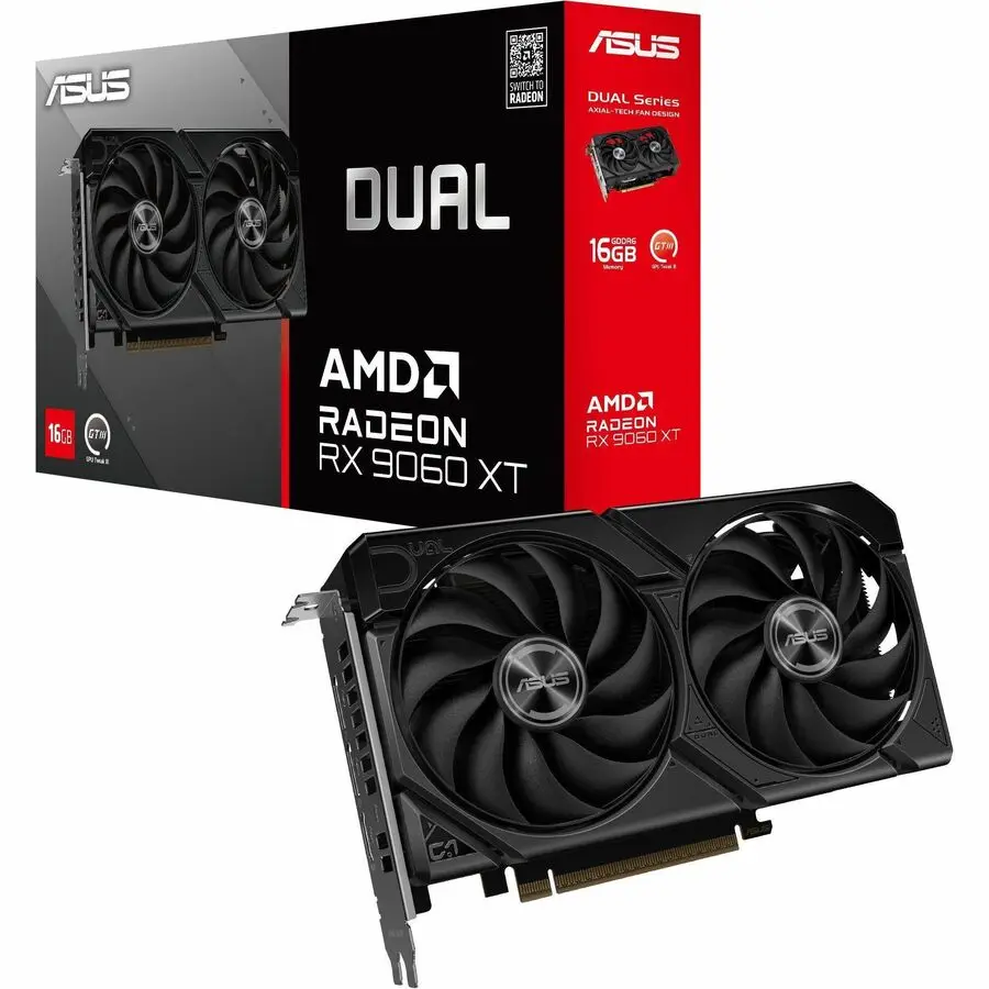 Asus AMD Radeon RX 9060 XT Graphic Card 16 GB GDDR6