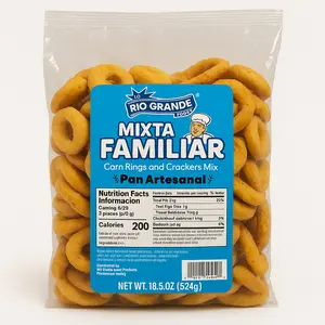 Rio Grande Rosquillas y Tustacas Mixtas – 18.5 oz – 100% Made in Honduran