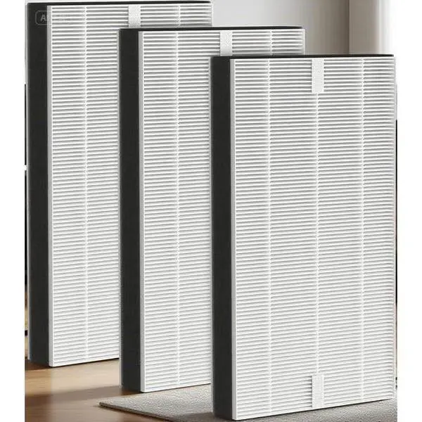 True HEPA Air Purifier Filters 3 Pack - Compatible with 3M Filtrete FAP-C01-F1, FAP-T02-F1 - Reusable & Efficient Replacement for Room Air Cleaners - Fits FAP-C01BA-G1, FAP-T02WA-G1 - Dust & Allergen Reduction - Works with FAP-ST02W, FAP-ST02N Models