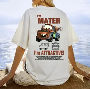 Vintage Cars Matching Shirt, Lightning Mcqueen and Sally Couple T-shirt, Limited T-Shirt Oversized Washed Tee Womenswear Clothing