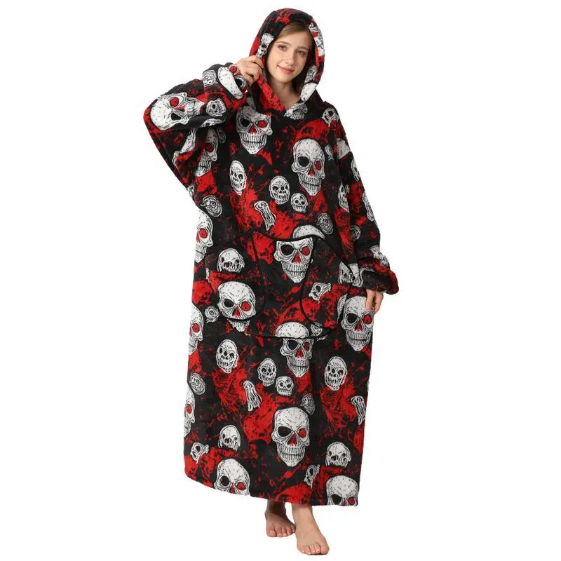 Christmas Gifts Oversized Cute Wearable Hoodie Blanket Nightgown Ultra Soft Sherpa Hooded Blankets Warm with Giant Pockets for Women Men Adults Christmas Gifts Oversized Cute Wearable Hoodie Blanket Nightgown Ultra Soft Sherpa Hooded Blankets Warm with Giant Pockets for Women Men Adults