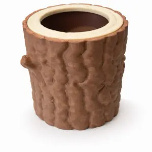 3D Printed Log Planter