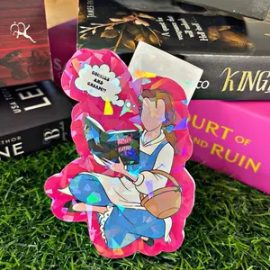 Dark Romance Princess Reading Magnetic Bookmark