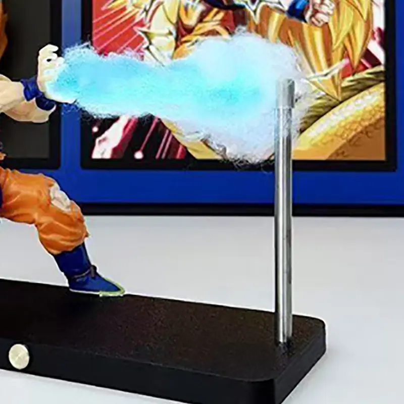 Dragon Ball Fans' Collectible | Energy Wave Magnetic Levitation Nightlight | Premium Action Figure | Unique Home Ambient Decor