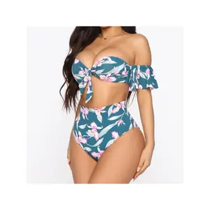 Off The Shoulder Bikini Set