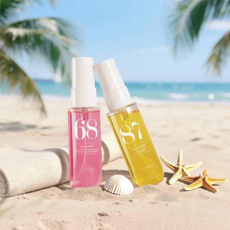 Limited Edition Summer Brazilian Perfume Spray Set (5x40ml), Fragrance Beauty Set, Natural Fresh Scent, Perfect for Travel, Home, Office, Holiday Gift