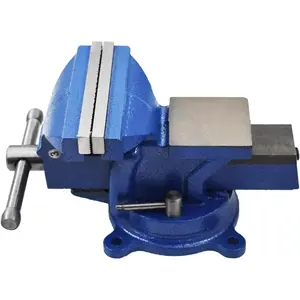 4" Bench Vise with  360 Swivel Locking Base Table top Clamp Heavy Duty Vice