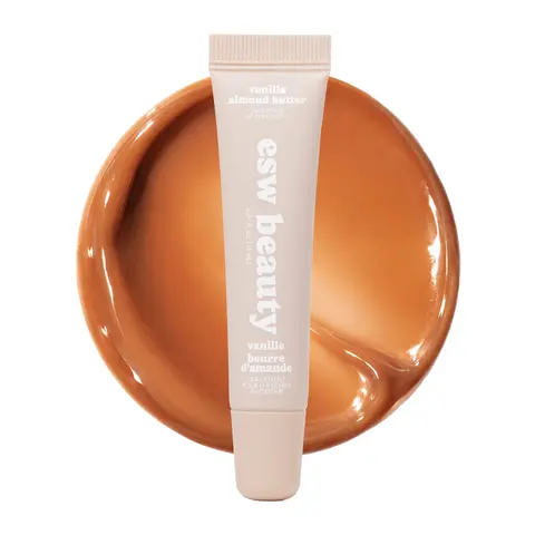 [ESW Beauty] | Vanilla Almond Butter Smoothie Lip Treatment | Light Caramel Tint | Hydrating & Nourishing Korean Beauty Lip Balm with Vitamin E & Shea Butter