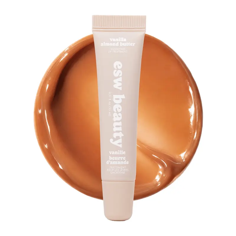 [ESW Beauty] | Vanilla Almond Butter Smoothie Lip Treatment | Light Caramel Tint | Hydrating & Nourishing Korean Beauty Lip Balm with Vitamin E & Shea Butter
