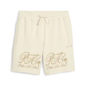 PUMA Mens X Palm Tree Crew 8 Inch Drawstring Shorts Golf Casual Bottoms Casual - White PUMA Mens X Palm Tree Crew 8 Inch Drawstring Shorts Golf Casual Bottoms Casual - White