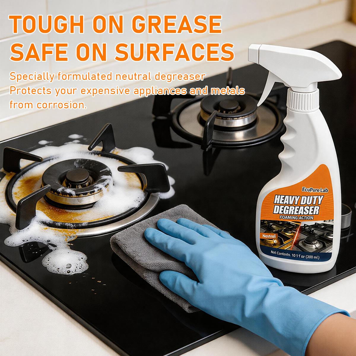 EcoPure Lab Heavy Duty Degreaser – Powerful Kitchen Degreaser Spray, Grease Remover for Stove, Oven, Range Hood & Grill – Removes Tough Oil, Burnt Grease & Stains Fast – No Residue, Non-Toxic Enzyme Cleaner#Summervibes EcoPure Lab Heavy Duty Degreaser – Powerful Kitchen Degreaser Spray, Grease Remover for Stove, Oven, Range Hood & Grill – Removes Tough Oil, Burnt Grease & Stains Fast – No Residue, Non-Toxic Enzyme Cleaner#Summervibes