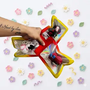 Cute Crochet Car Hanger - Rearview Mirror Hanger – Handmade Yarn Plush Ornament