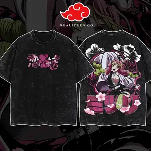 [realitees.go] Oversized Vintage Akuma Street Fighter Tee Akuma T-Shirt and Hoodle, Graphic Design Streetwear Game T-Shirt for Men Women S 5XL