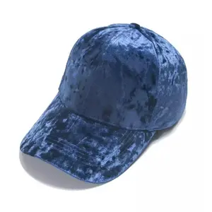 Blue Velvet Hat