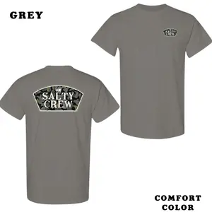 Salty Crew Graphic Tee – Blossom Color, Casual Streetwear, Comfort Fit T-Shirt, Summer Outdoor Lifestyle Shirt, Cool Surf & Coastal Fashion