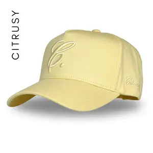 SIGNATURE C. TRUCKER HAT - BUTTER YELLOW