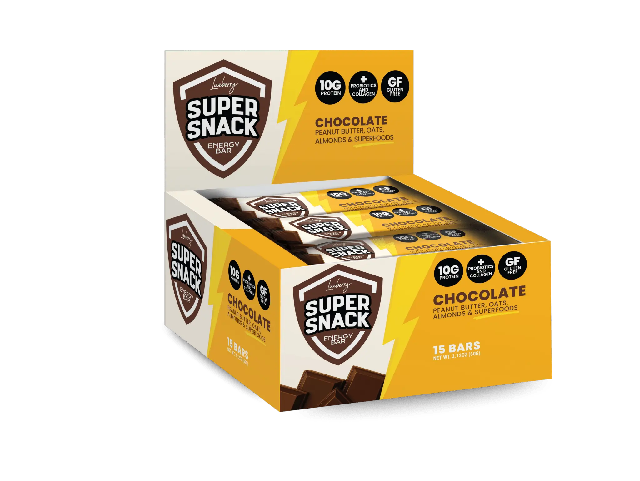 Classic Chocolate Super Snack Bar - 15 ct Box