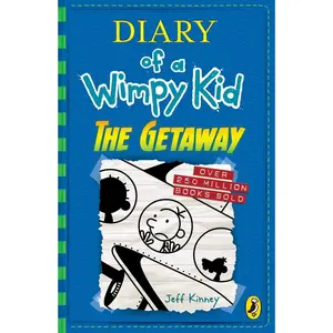USED-Diary Of A Wimpy Kid The Getaway Book 12 by Jeff Kinney (Paperback)