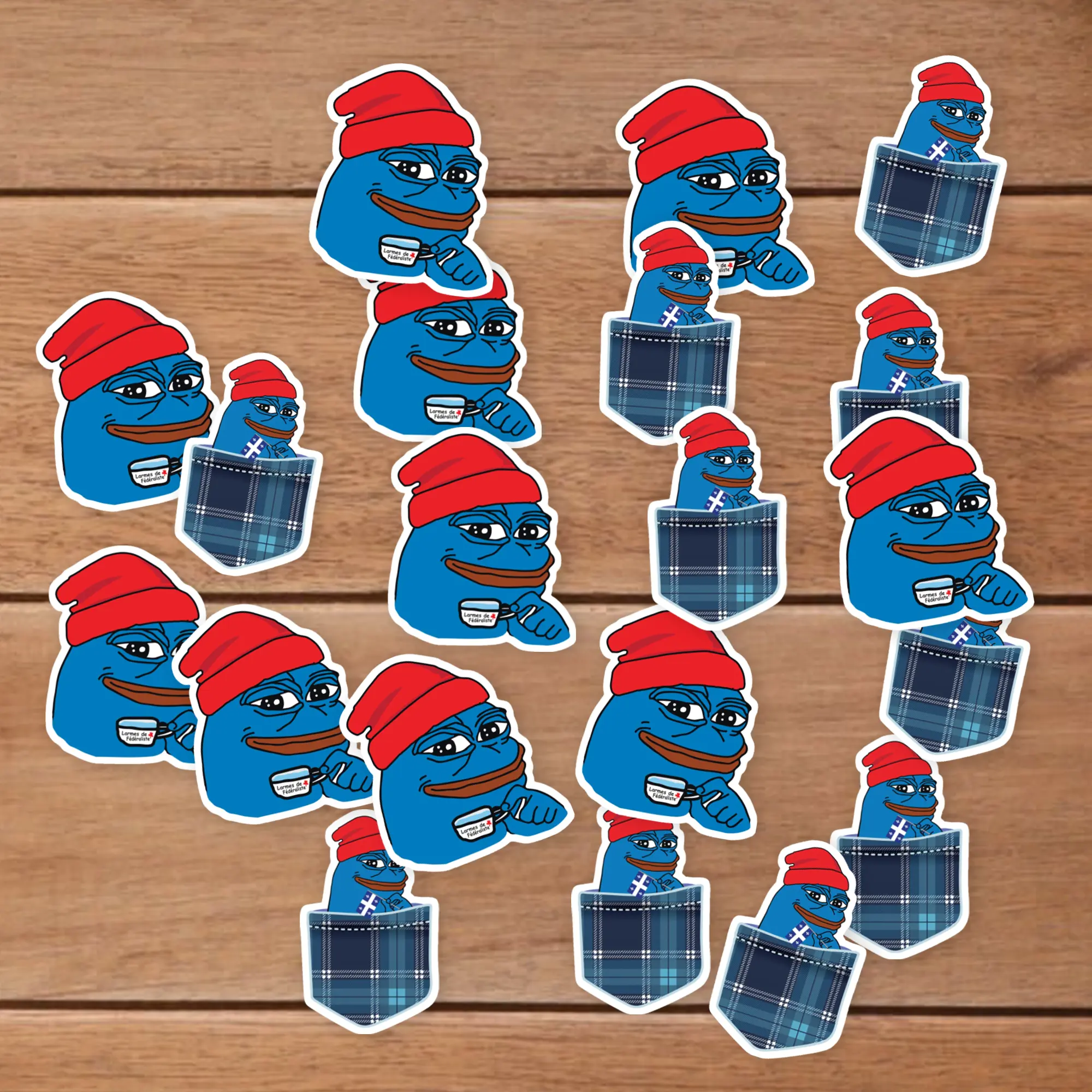 Stickers Pack 20 Pcs Pepe Colorful The Laptop Frog Vinyl Memes Water Drinking Bike Liberal Bumper tears Luggage Cup Car Bottle Skateboard Waterproof Aesthetic Guitar