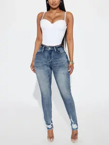 Long Story Short Sculpting Stretch Skinny Jeans - Medium Wash