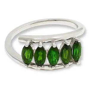 Colleen Lopez Marquise-Cut Multigemstone Bypass Band Ring