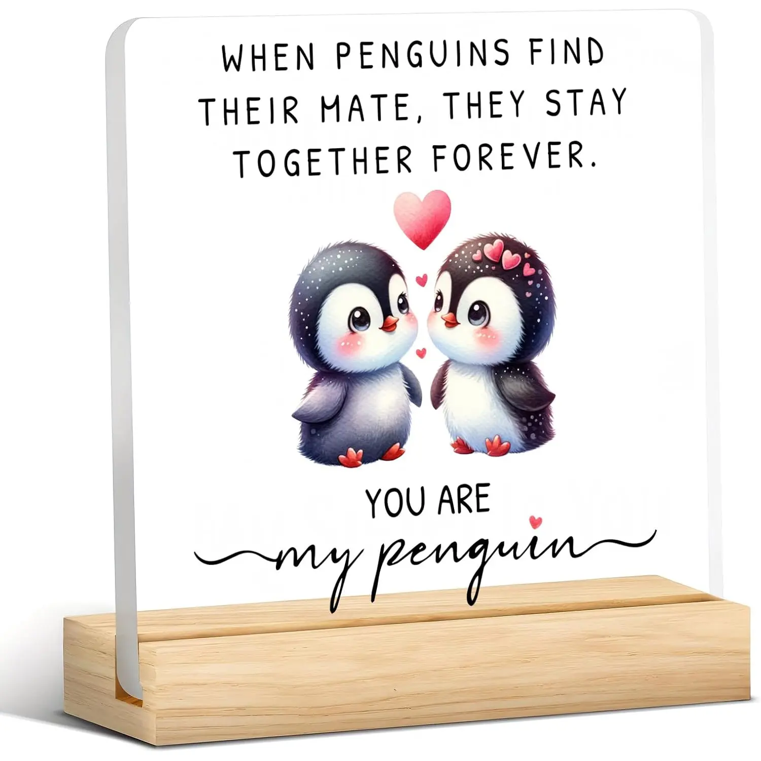 Wedding Anniversary Acrylic Plaque – I Love You Gifts, Gifts for Her or Him, Birthday Gifts for Boyfriend Girlfriend, Wedding Gifts for Couple, Wife, Husband, Men, Women