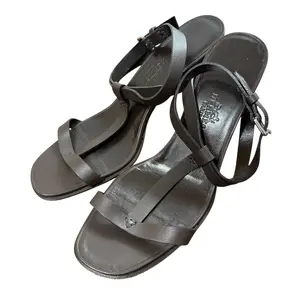Pre-owned HERMÈS Others Small Leather Goods Hermes Leather Sandals