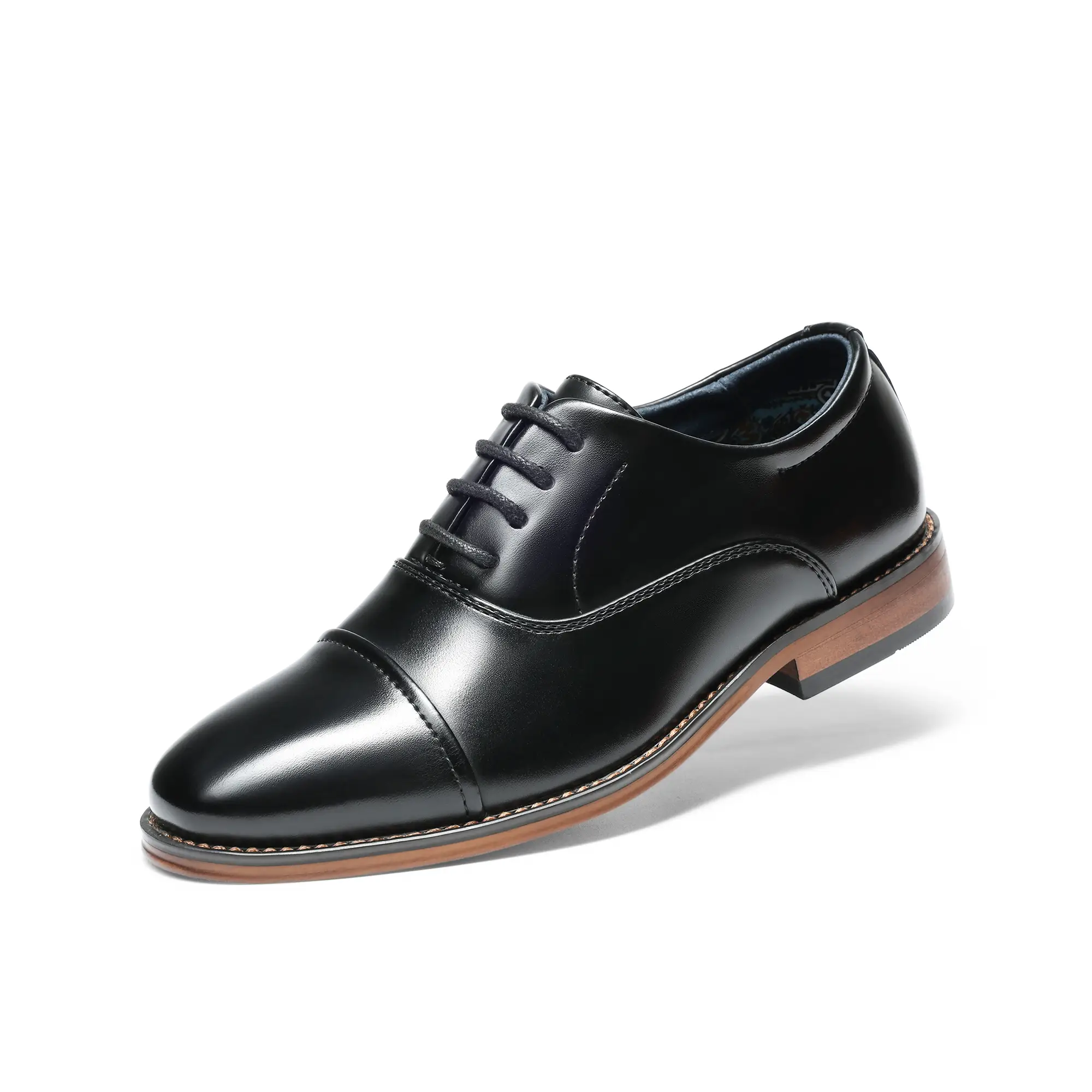 BRUNO MARC Boy's Classic Oxfords Dress Shoes