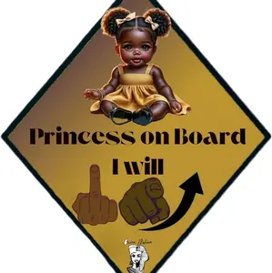 Princess on Board Decal