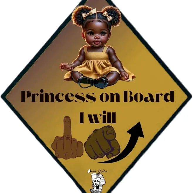 Princess on Board Decal